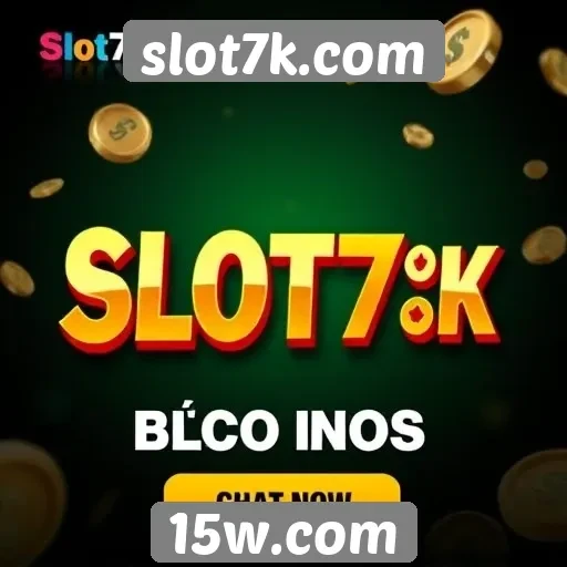 Promoções e bônus no site slot7k.com